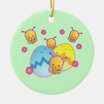 Ornamento de las mariquitas de Pascua Adornos De Navidad