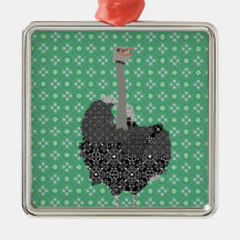 Ornamento de Ostriche Adorno Para Reyes