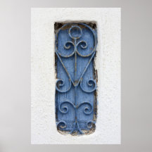 Ornamento de Santorini Poster