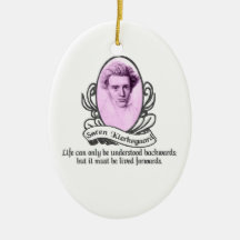 Ornamento de Søren Kierkegaard Ornaments Para Arbol De Navidad