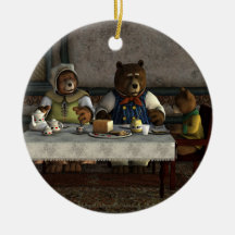 Ornamento de tres osos ornamentos de navidad