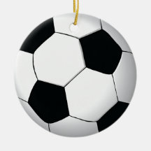 ORNAMENTO DEL BALÓN DE FÚTBOL ORNAMENTO DE NAVIDAD