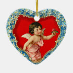 Ornamento del Cupid del Victorian Ornaments Para Arbol De Navidad