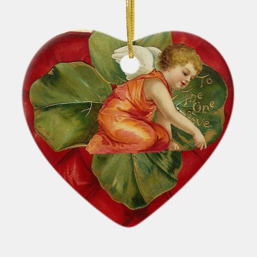 Ornamento del Cupid del Victorian Adornos De Navidad