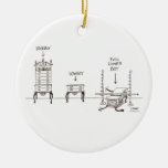 Ornamento del dibujo animado de Lowboy Adorno Para Reyes