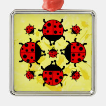 Ornamento del DISEÑO de las MARIQUITAS Adornos De Navidad