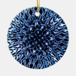 Ornamento del navidad de la estrella del metal adorno