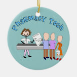Ornamento del navidad de la prescripción de la tec adorno de navidad