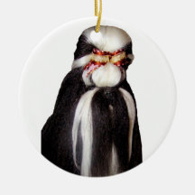 Ornamento del navidad de ShihTzu Ornamentos De Navidad