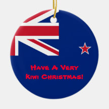 Ornamento del navidad del kiwi de Nueva Zelanda Ornaments Para Arbol De Navidad