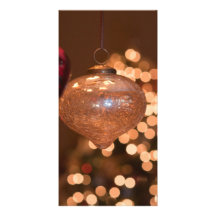 Ornamento del navidad tarjeta personal