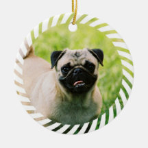 Ornamento del perrito del barro amasado ornamento para reyes magos