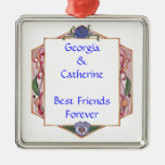 Ornamento dulce de los pensamientos BFF Ornatos