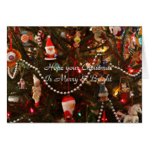 Ornamento GreetingCard del navidad Tarjeton