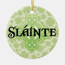 Ornamento irlandés del navidad ornatos