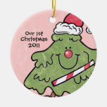 Ornamento personalizado árbol de navidad lindo ornamentos para reyes magos