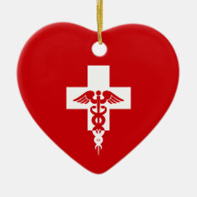 Ornamento profesional médico del corazón, personal adorno de reyes