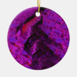 Ornamento púrpura del círculo del Pleaser Ornaments Para Arbol De Navidad