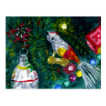 Ornamentos del vintage tarjeta postal
