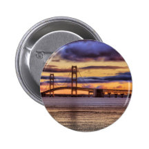 Oro 1155 del puente de Mackinac Pins