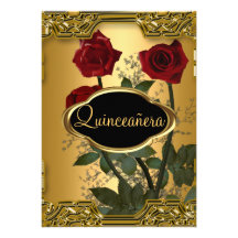 Oro 3 de la fiesta de cumpleaños de Quinceanera Comunicados Personales