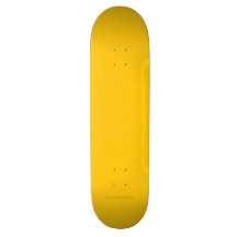 Oro amarillo tablas de skate