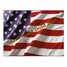 Oro americano 2010 tarjeta postal