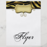 Oro animal del balneario del salón del aviador de  tarjetas publicitarias