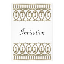 Oro blanco de la invitación de la fiesta de cumple