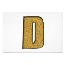 Oro D de Bling Fotografías