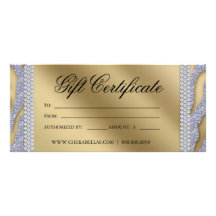 Oro de la plata de la joyería del salón de broncea tarjetas publicitarias a todo color