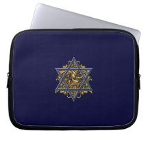 Oro de Magen David Manga Computadora