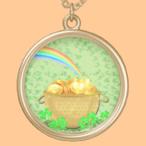 Oro de O del cántaro ' collares