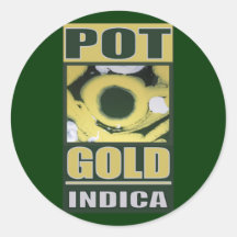 ORO DEL POTE O INDICA PEGATINA