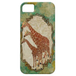 Oro del vintage y caja ambarina del iPhone de las  iPhone 5 Case-Mate Carcasa