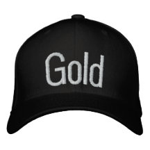 Oro Gorro Bordado