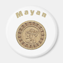 Oro maya iman de nevera