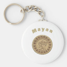 Oro maya llavero personalizado