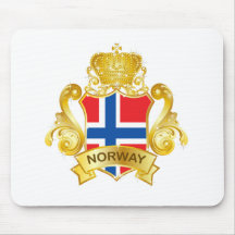 Oro Noruega Tapetes De Ratón