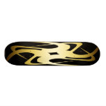 ORO Y EXTRACTO DEL NEGRO TABLAS DE SKATE