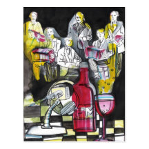 Orquesta del tango postales