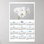 Orquídea blanca (2) poster
