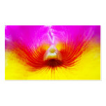 ORQUÍDEA HERMOSA - plantilla de la tarjeta de visi