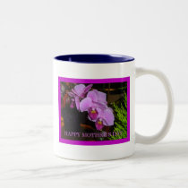 Orquídea púrpura tazas