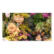 Orquídeas Plantilla De Tarjeta Personal