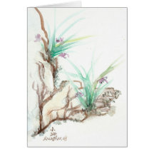 Orquídeas Tarjeta