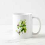 Orquídeas verdes del Cymbidium Taza De Café