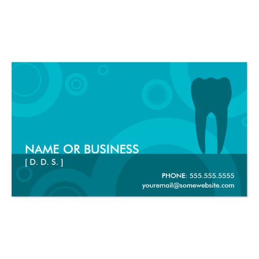 OS del dentista Tarjetas De Visita