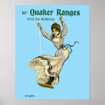 Oscilación de las gamas del Quaker (11x14) Impresiones