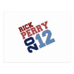 OSCILACIÓN DE RICK PERRY 2012 TARJETA POSTAL